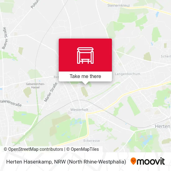 Карта Herten Hasenkamp