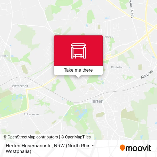 Карта Herten Husemannstr.