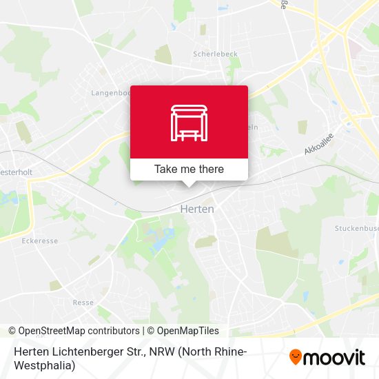 Карта Herten Lichtenberger Str.