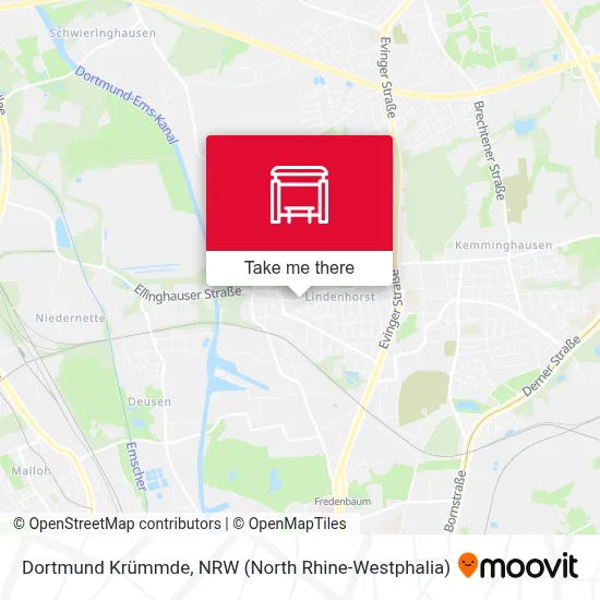 Dortmund Krümmde map
