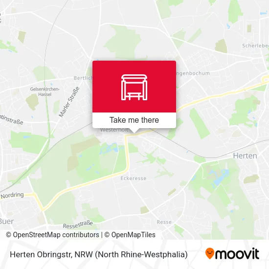 Карта Herten Obringstr