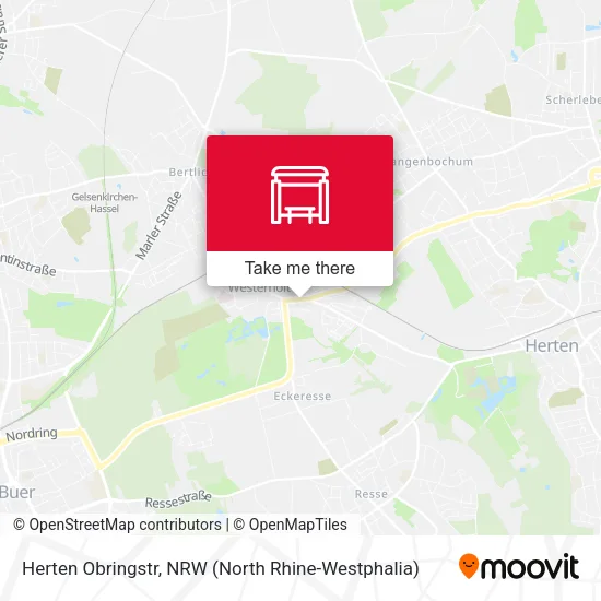 Карта Herten Obringstr