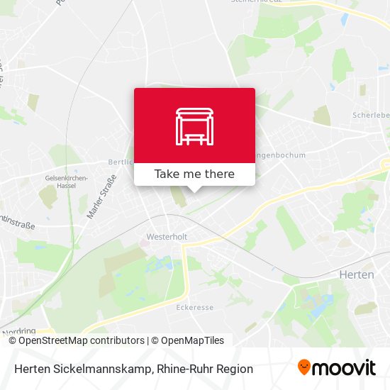 Herten Sickelmannskamp map