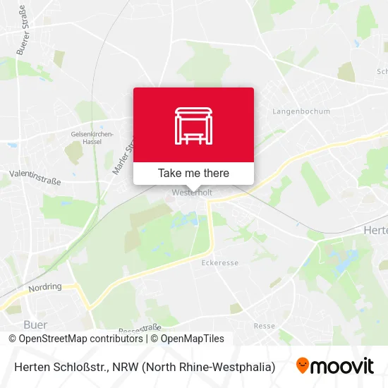 Карта Herten Schloßstr.