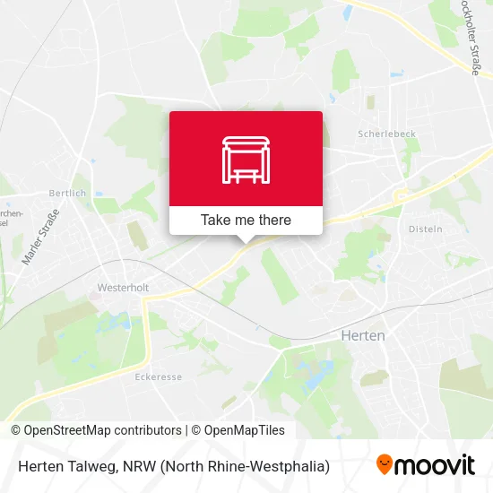 Карта Herten Talweg