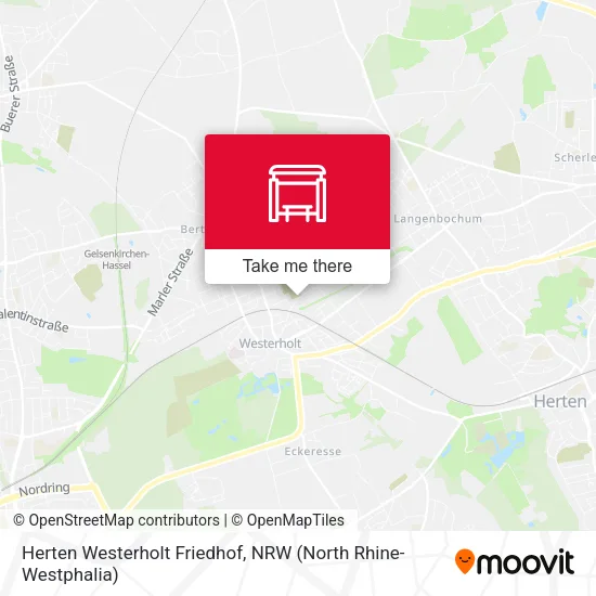 Карта Herten Westerholt Friedhof