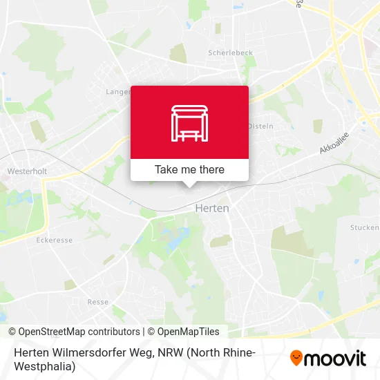 Карта Herten Wilmersdorfer Weg