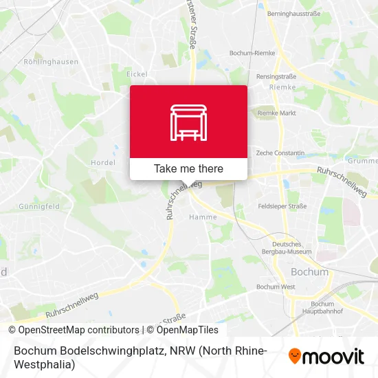 Карта Bochum Bodelschwinghplatz