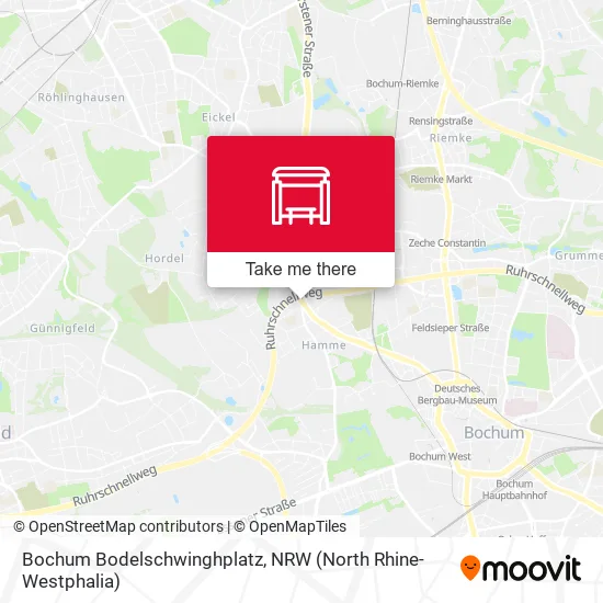 Карта Bochum Bodelschwinghplatz