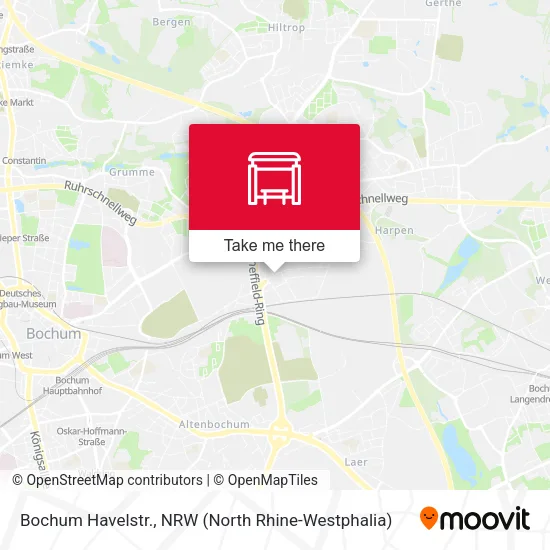 Карта Bochum Havelstr.