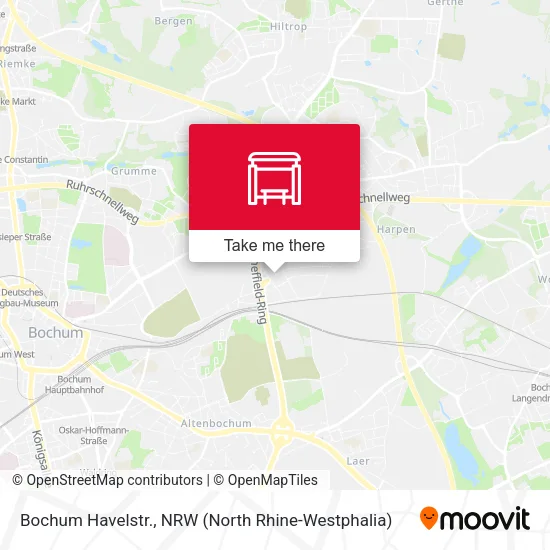 Карта Bochum Havelstr.