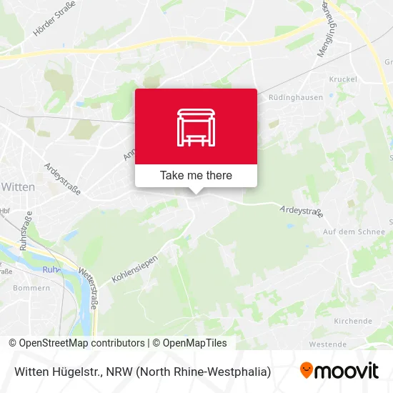 Witten Hügelstr. map