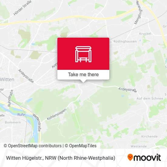 Witten Hügelstr. map