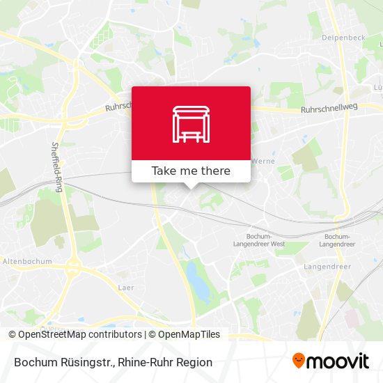 Bochum Rüsingstr. map