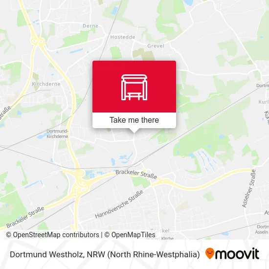 Dortmund Westholz map