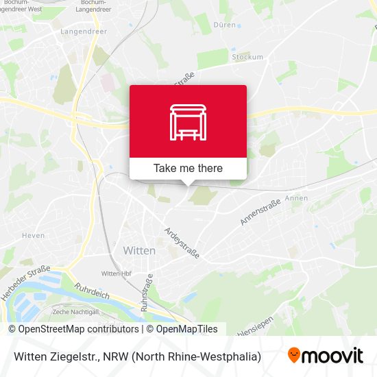 Карта Witten Ziegelstr.