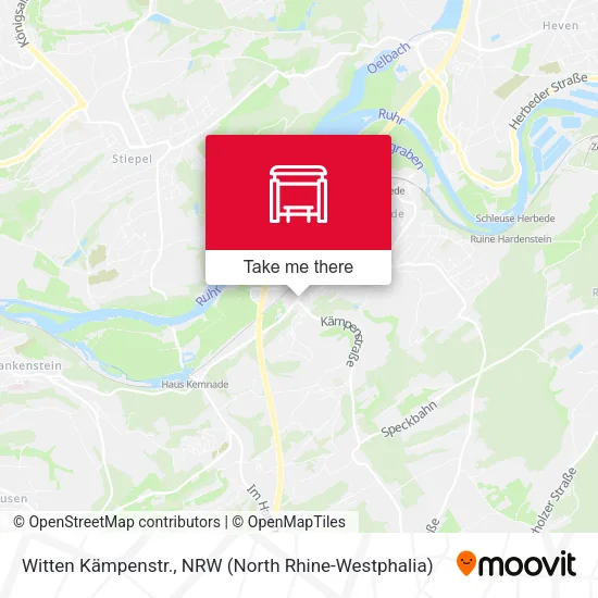 Карта Witten Kämpenstr.