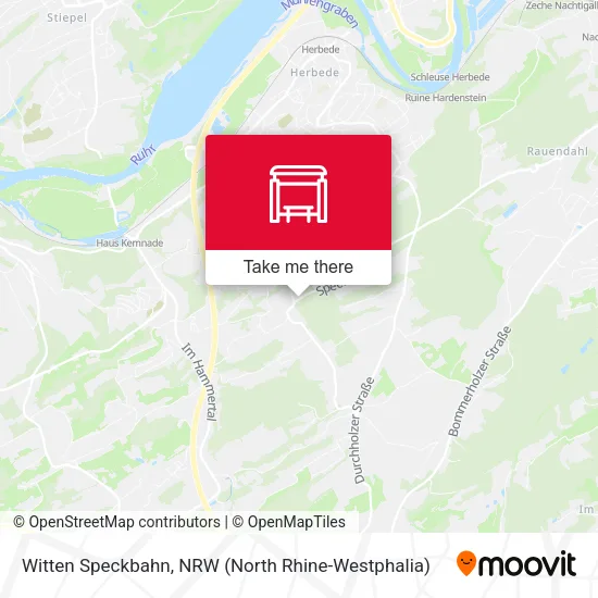 Карта Witten Speckbahn