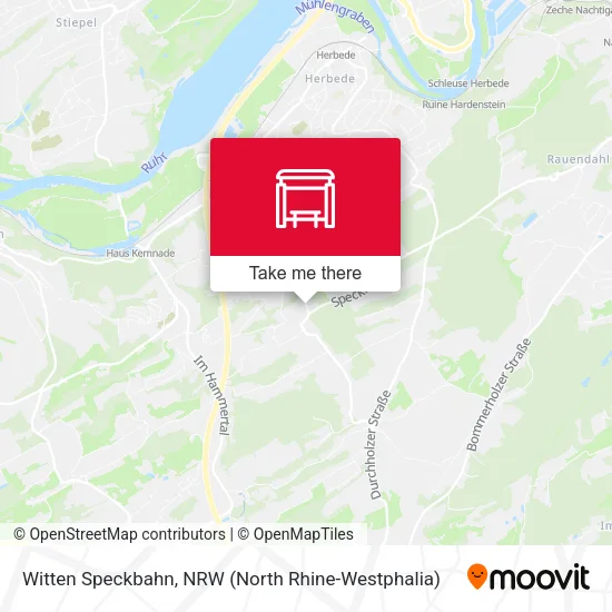 Карта Witten Speckbahn