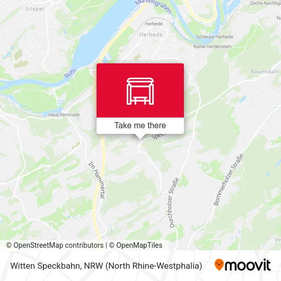 Карта Witten Speckbahn