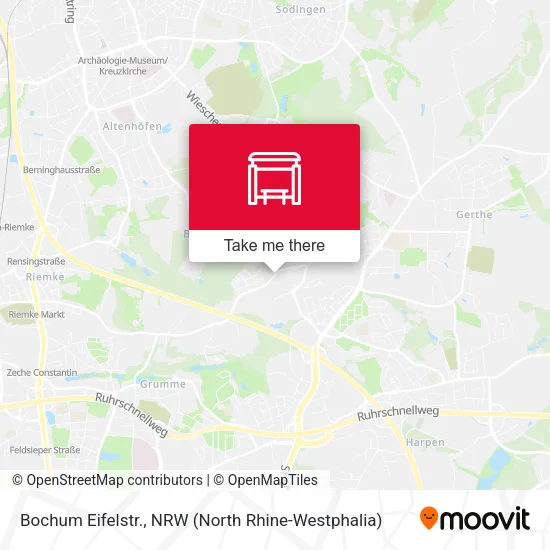 Карта Bochum Eifelstr.