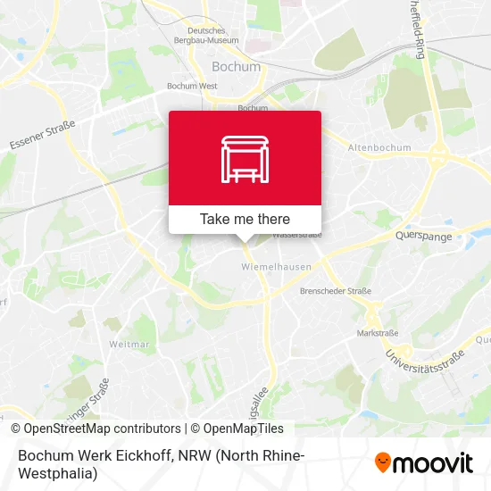 Карта Bochum Werk Eickhoff