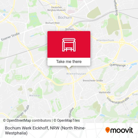 Карта Bochum Werk Eickhoff
