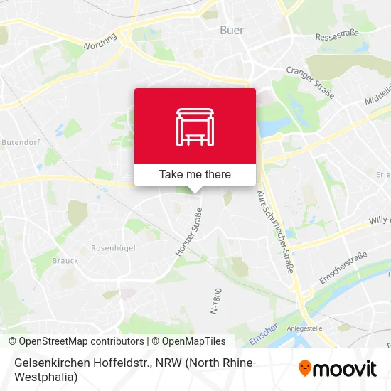 Gelsenkirchen Hoffeldstr. map