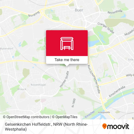 Gelsenkirchen Hoffeldstr. map