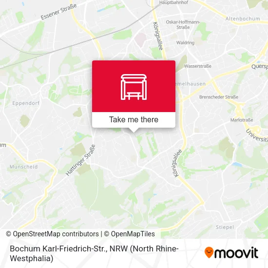 Карта Bochum Karl-Friedrich-Str.