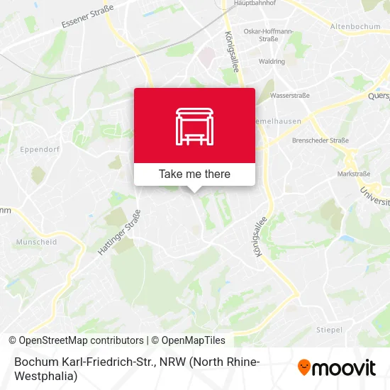 Карта Bochum Karl-Friedrich-Str.