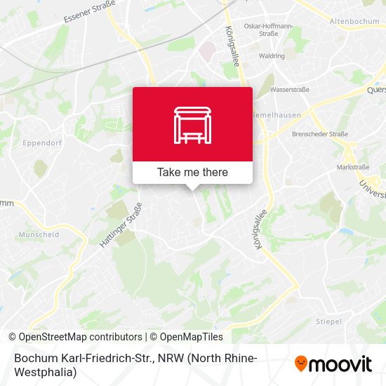 Карта Bochum Karl-Friedrich-Str.