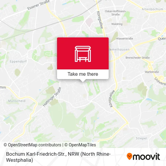 Карта Bochum Karl-Friedrich-Str.