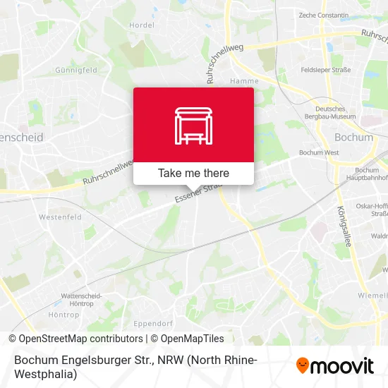 Карта Bochum Engelsburger Str.