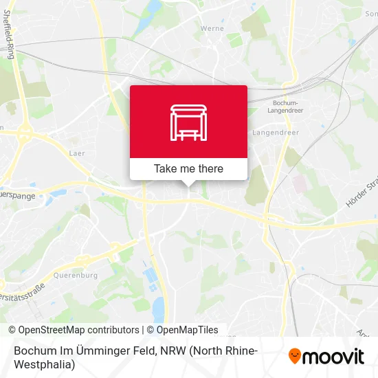 Bochum Im Ümminger Feld map