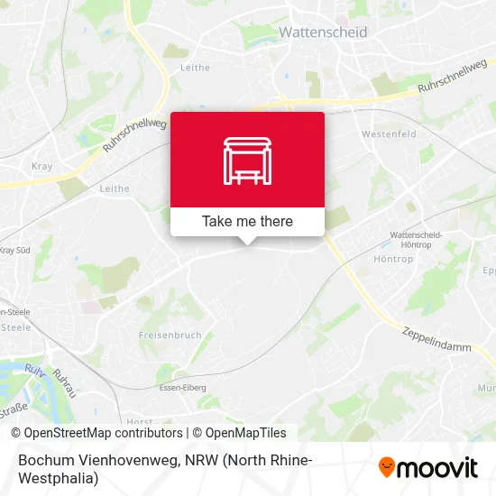 Bochum Vienhovenweg map