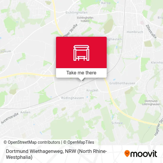 Dortmund Wiethagenweg map