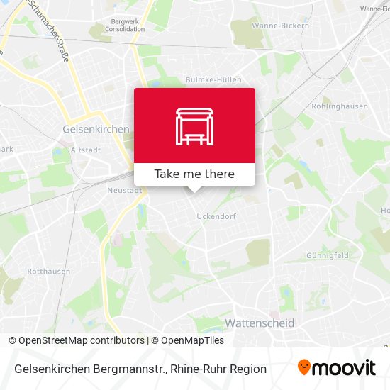 Gelsenkirchen Bergmannstr. map