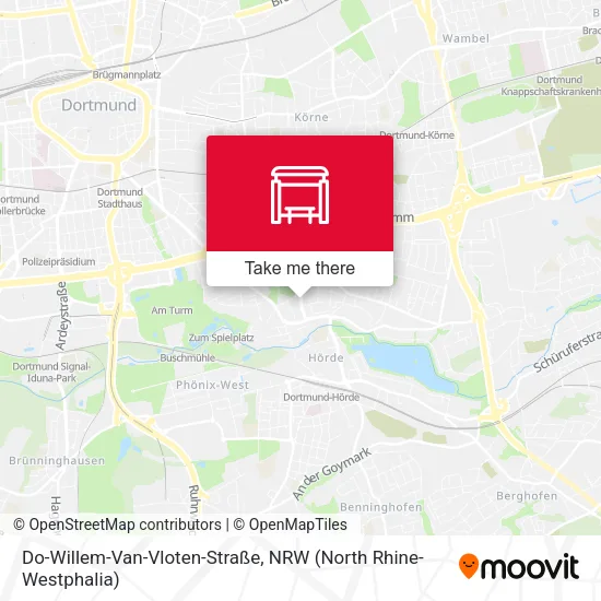 Карта Do-Willem-Van-Vloten-Straße