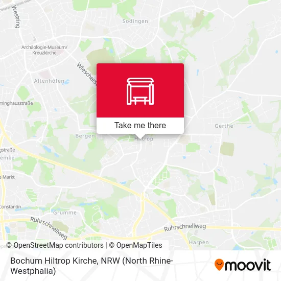 Карта Bochum Hiltrop Kirche
