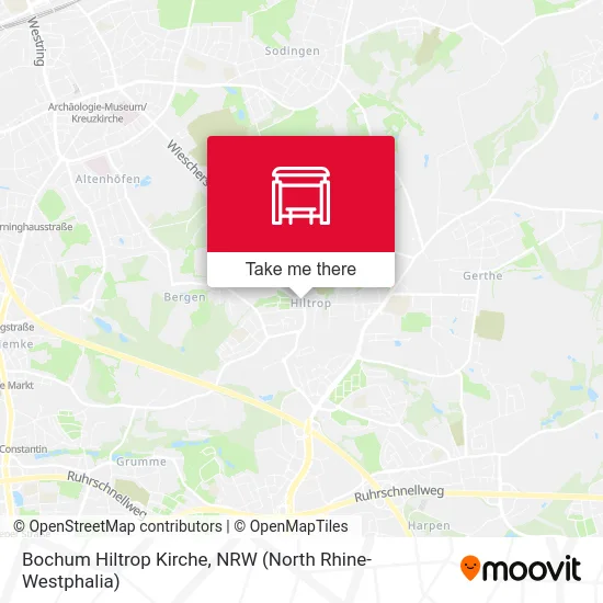 Карта Bochum Hiltrop Kirche