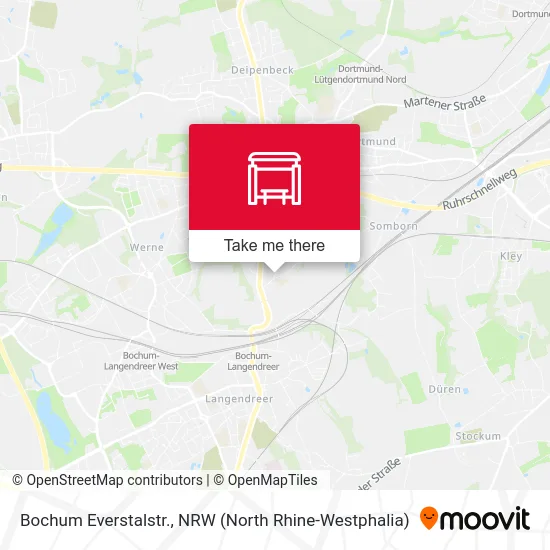 Bochum Everstalstr. map