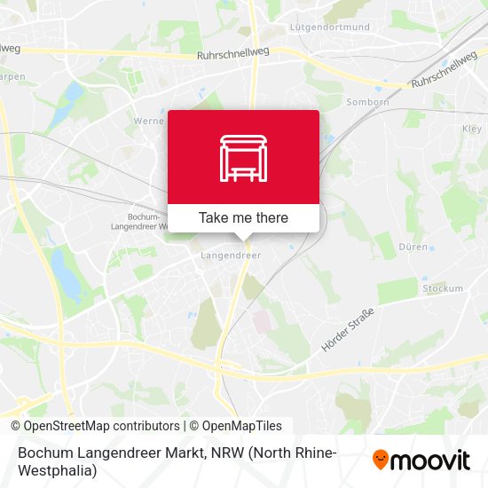 Bochum Langendreer Markt map