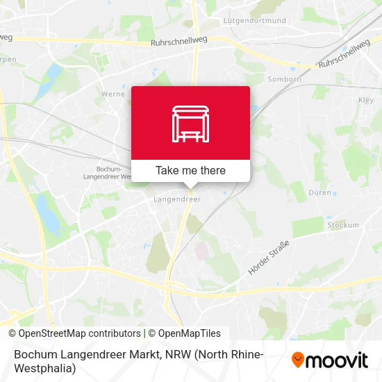 Bochum Langendreer Markt map