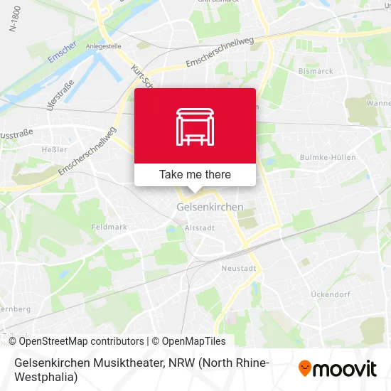Карта Gelsenkirchen Musiktheater