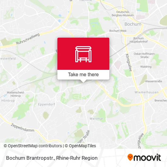 Карта Bochum Brantropstr.