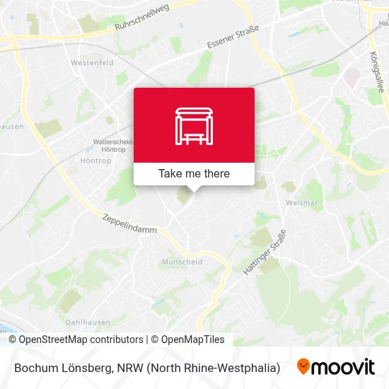 Bochum Lönsberg map
