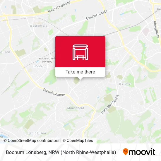 Bochum Lönsberg map