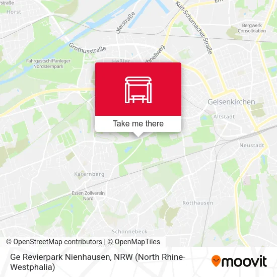 Карта Ge Revierpark Nienhausen