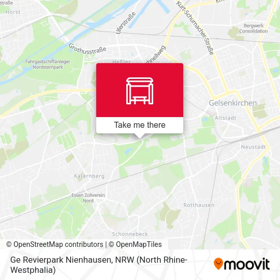 Карта Ge Revierpark Nienhausen